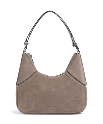Liebeskind Lilly Suede S Borsa hobo neutral gray