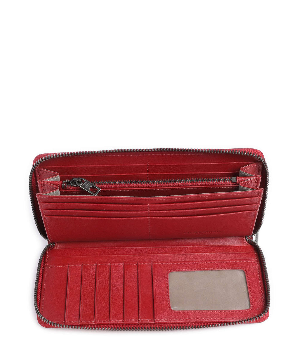 Liebeskind Gigi Sheep Natural L RFID Wallet true red