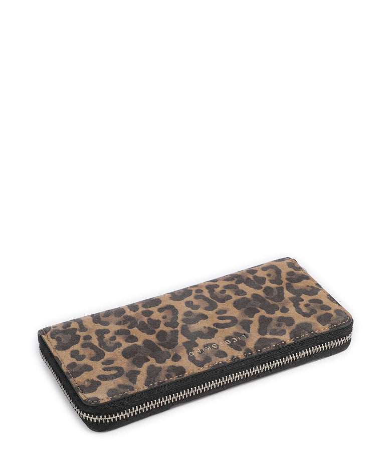 Liebeskind Gigi Suede Leo L Wallet beige