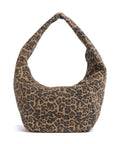 Liebeskind Farrah Suede Leo M Hobo bag beige