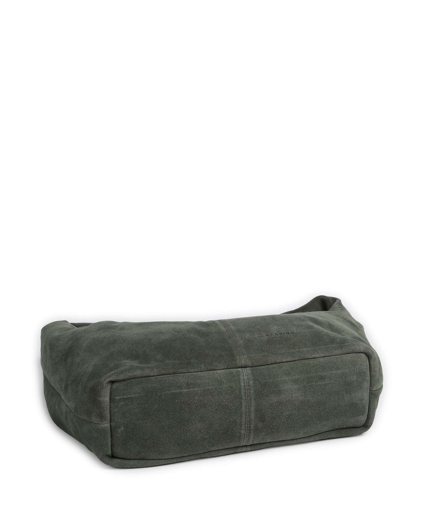 Liebeskind Bo Suede L Hobo bag forest