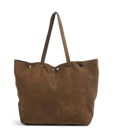 Liebeskind Rive Suede L Borsa shopper safari