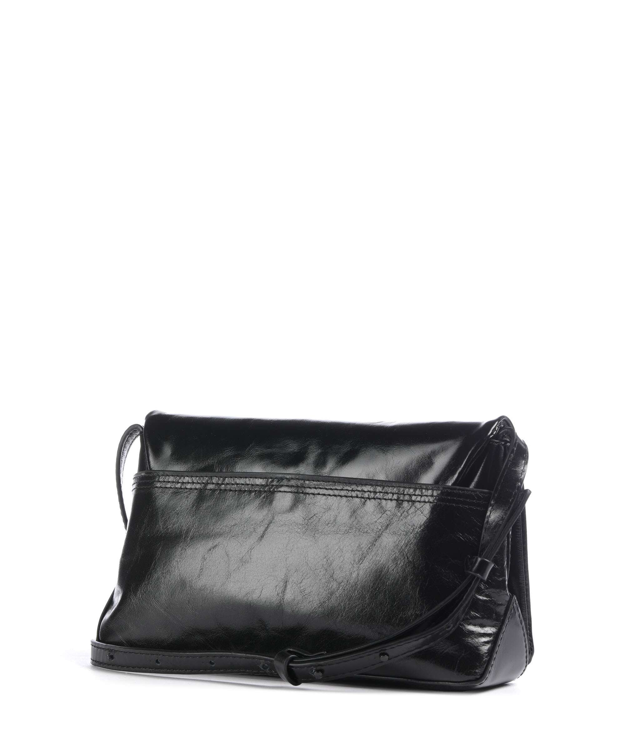 Liebeskind Rive Paper Touch Crinkle S Crossbody bag black