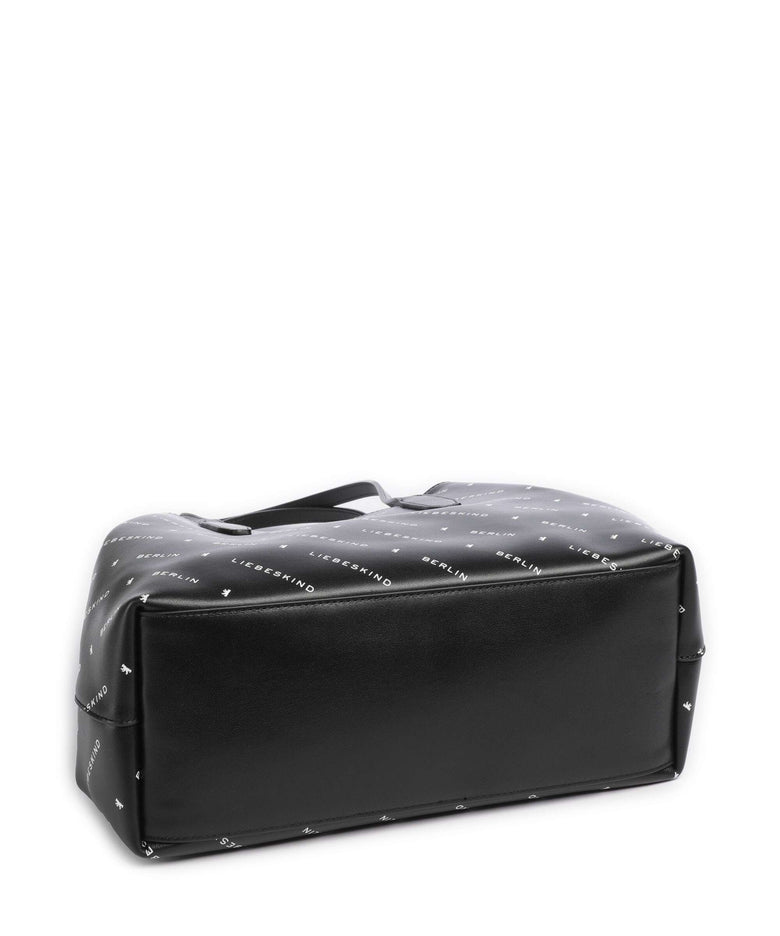 Liebeskind Monogram Soft Nappa M Tote bag black