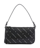 Liebeskind Monogram Soft Nappa S Borsa a spalla black