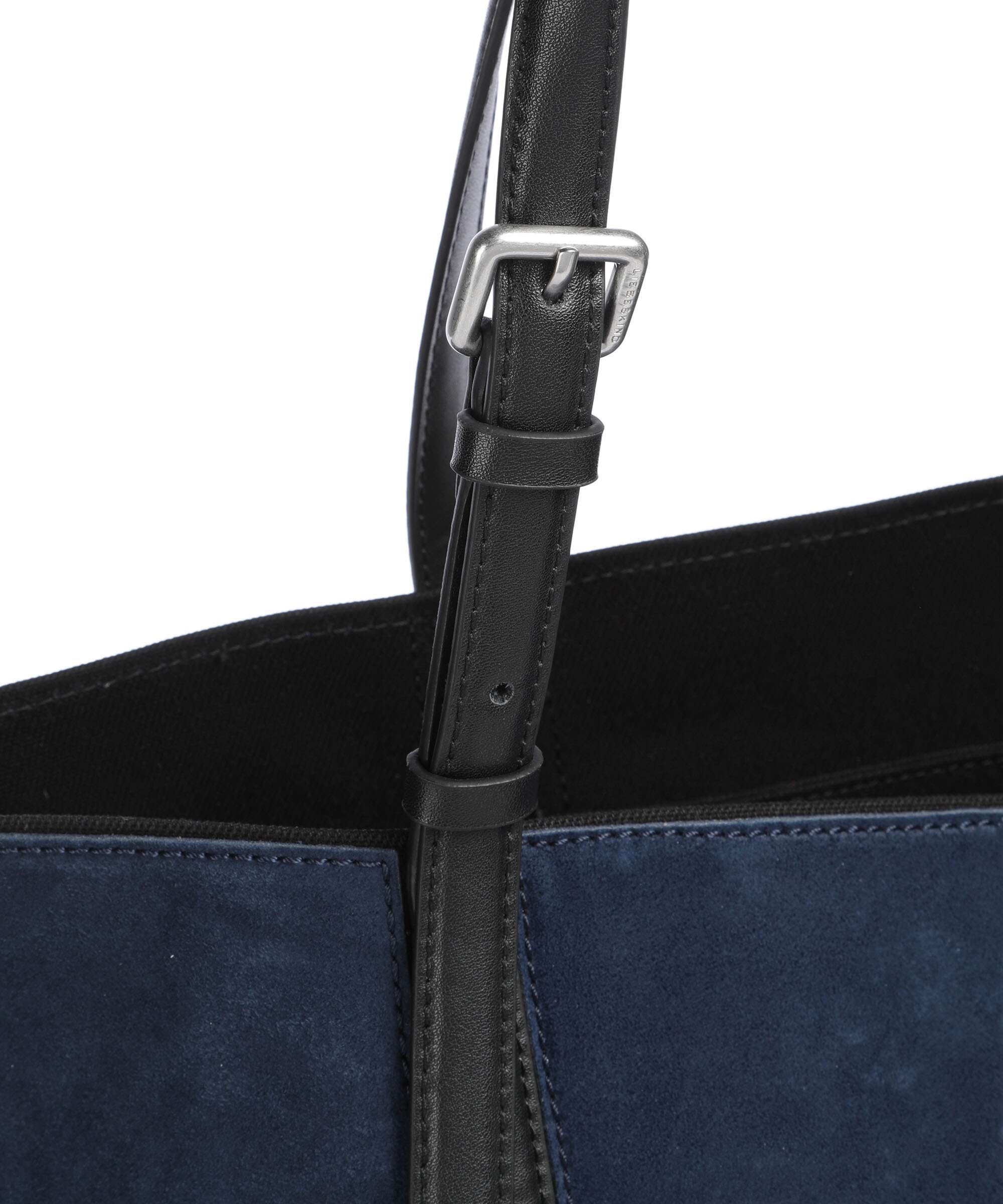 Liebeskind Una Recycled Suede M Tote bag peacoat