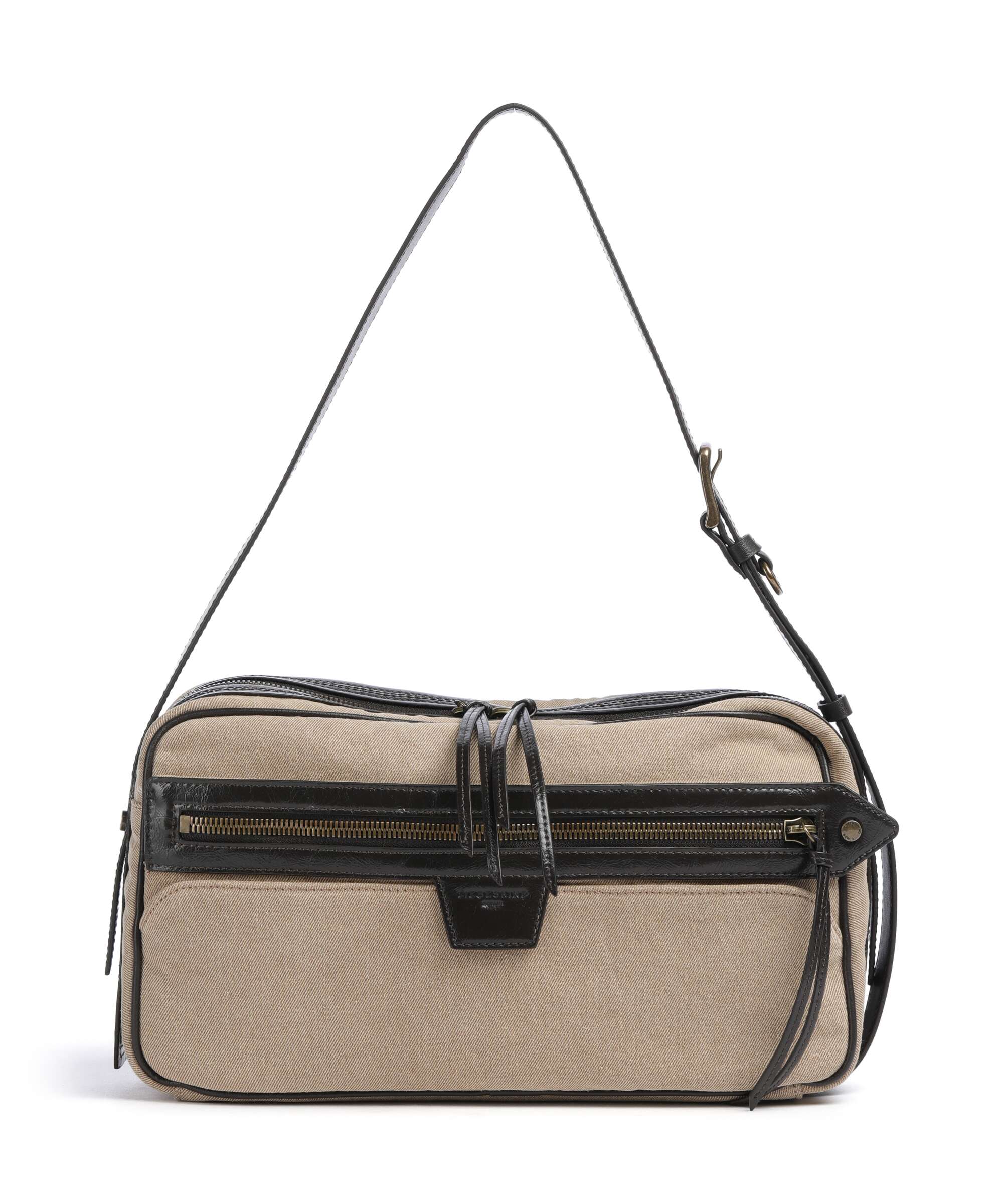 Liebeskind Juno Denim M Shoulder bag beige