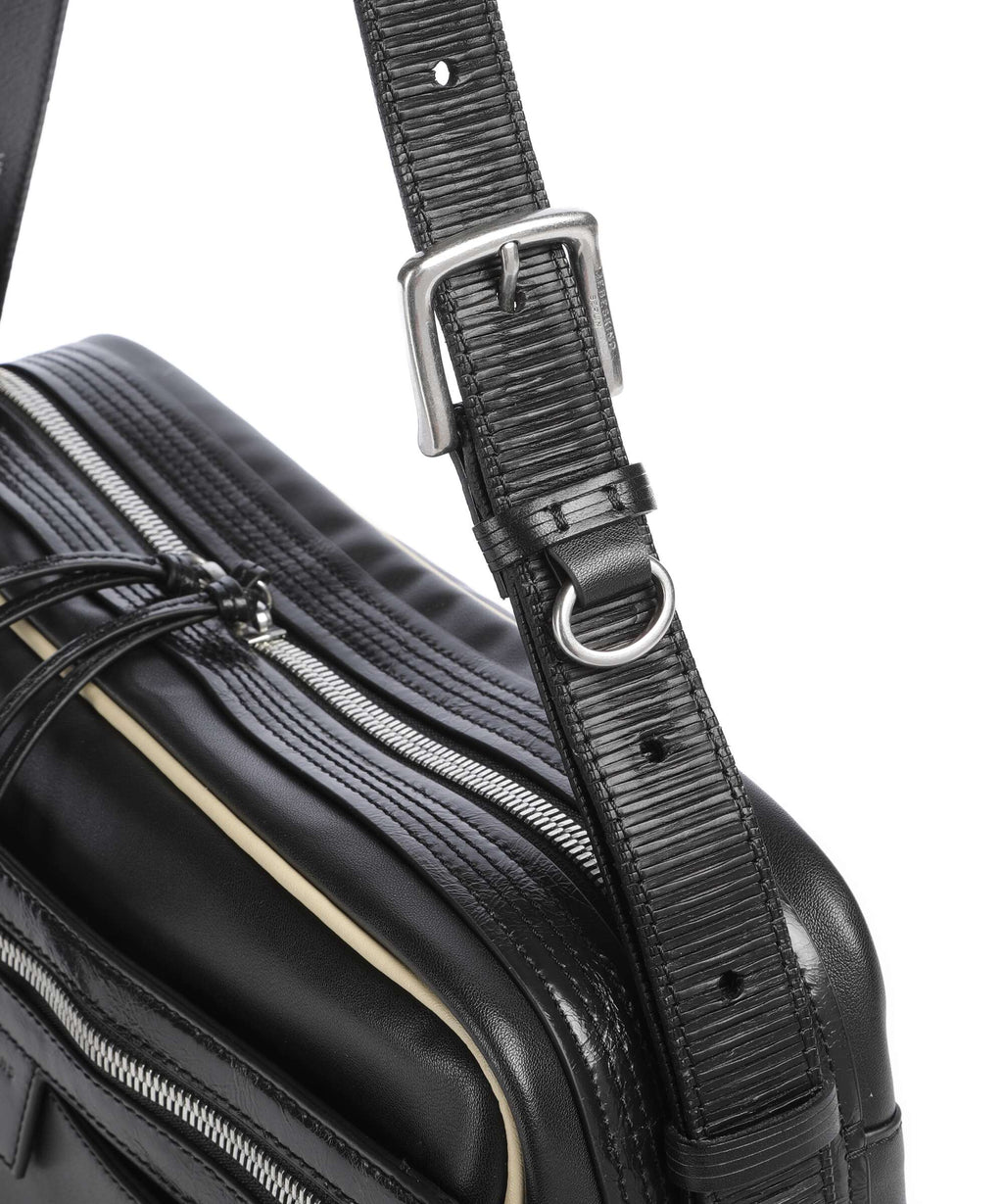 Liebeskind Juno Recycled Soft Calf M Shoulder bag black