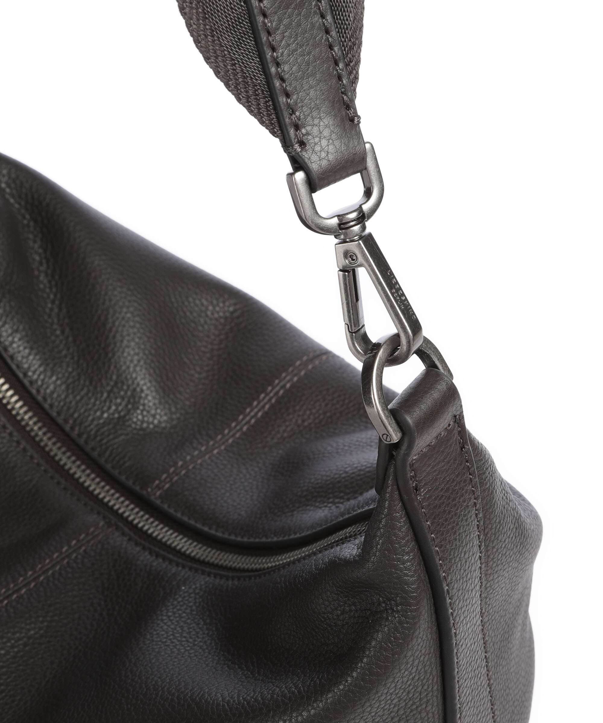 Liebeskind Paris Small Pebble M Hobo bag deep soil