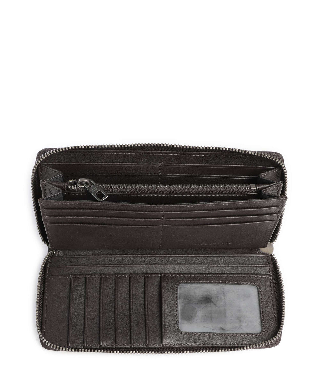 Liebeskind Gigi Small Pebble L Wallet deep soil