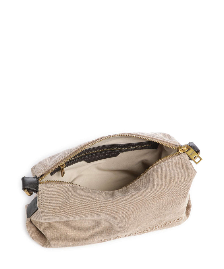 Liebeskind Elvira Denim S Crossbody bag beige