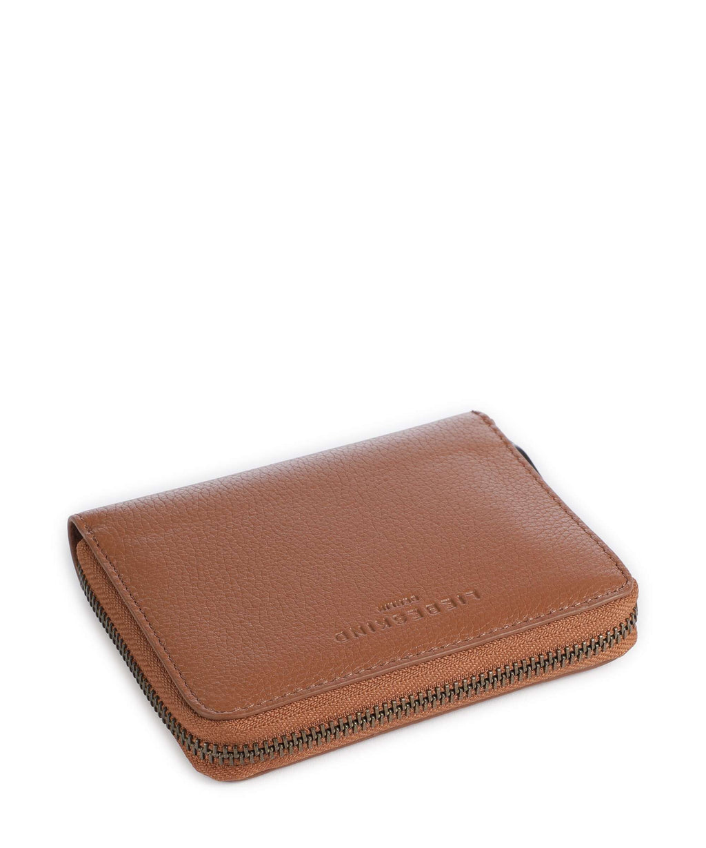 Liebeskind Conny Small Pebble M Wallet cognac