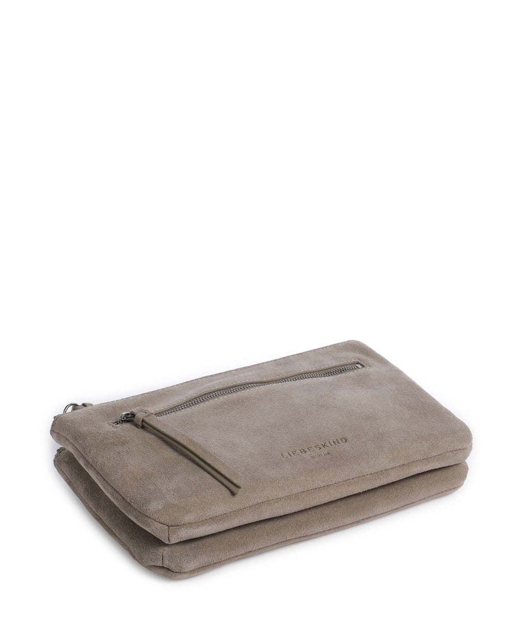 Liebeskind Zena Hydro Suede S Crossbody bag neutral grey