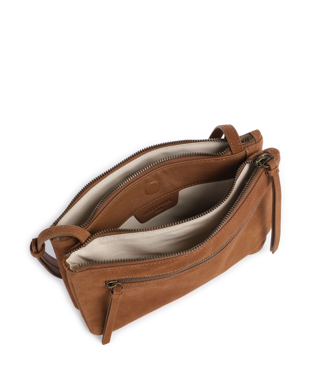 Liebeskind Zena Hydro Suede S Crossbody bag brown