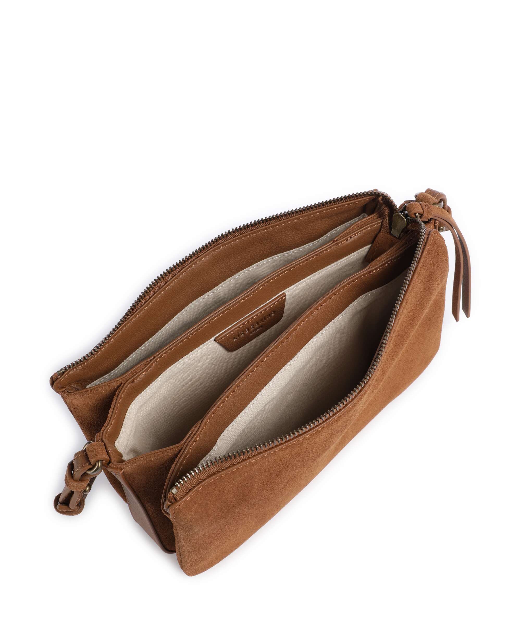 Liebeskind Nina Hydro Suede S Crossbody bag brown