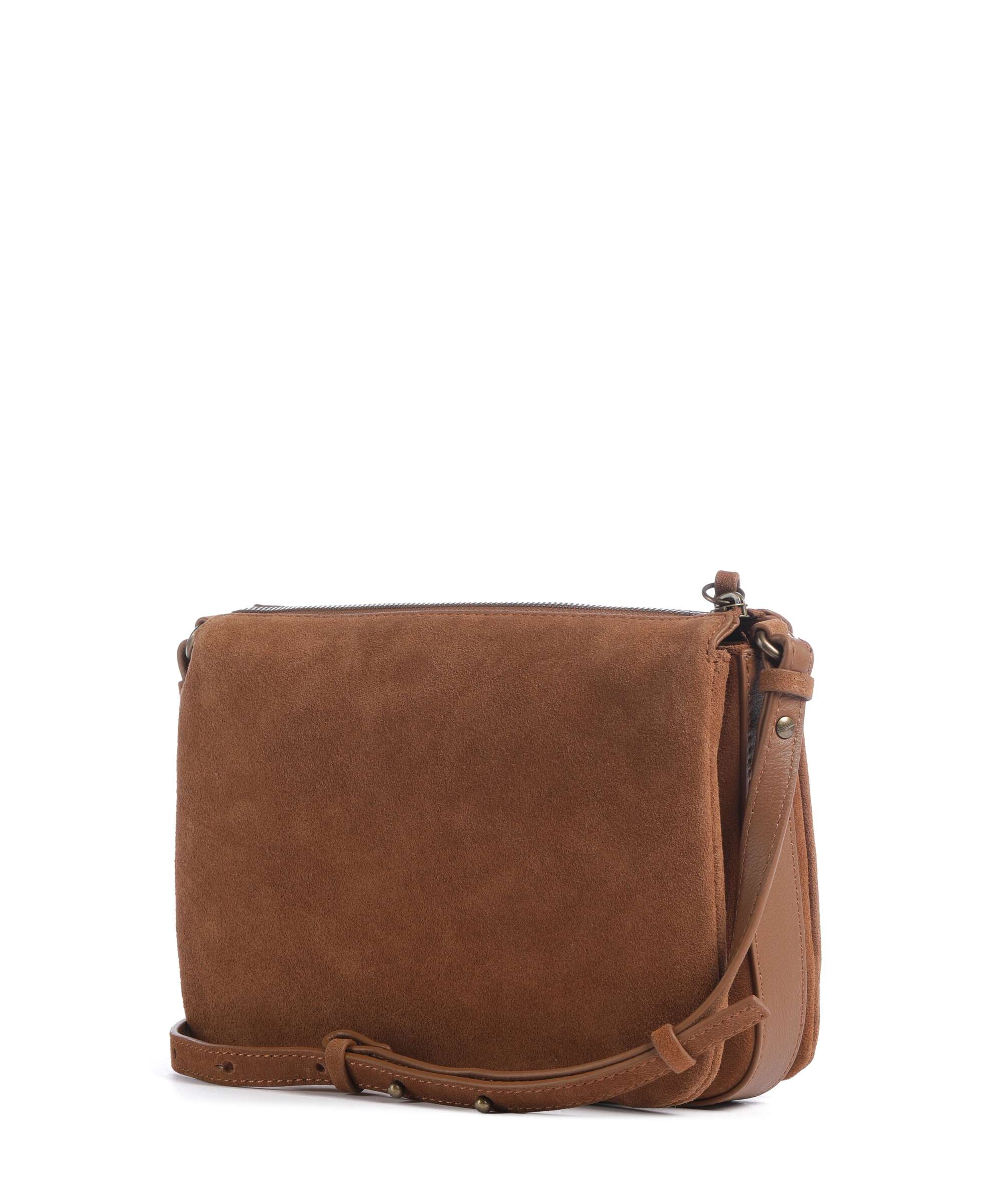 Liebeskind Nina Hydro Suede M Crossbody bag brown