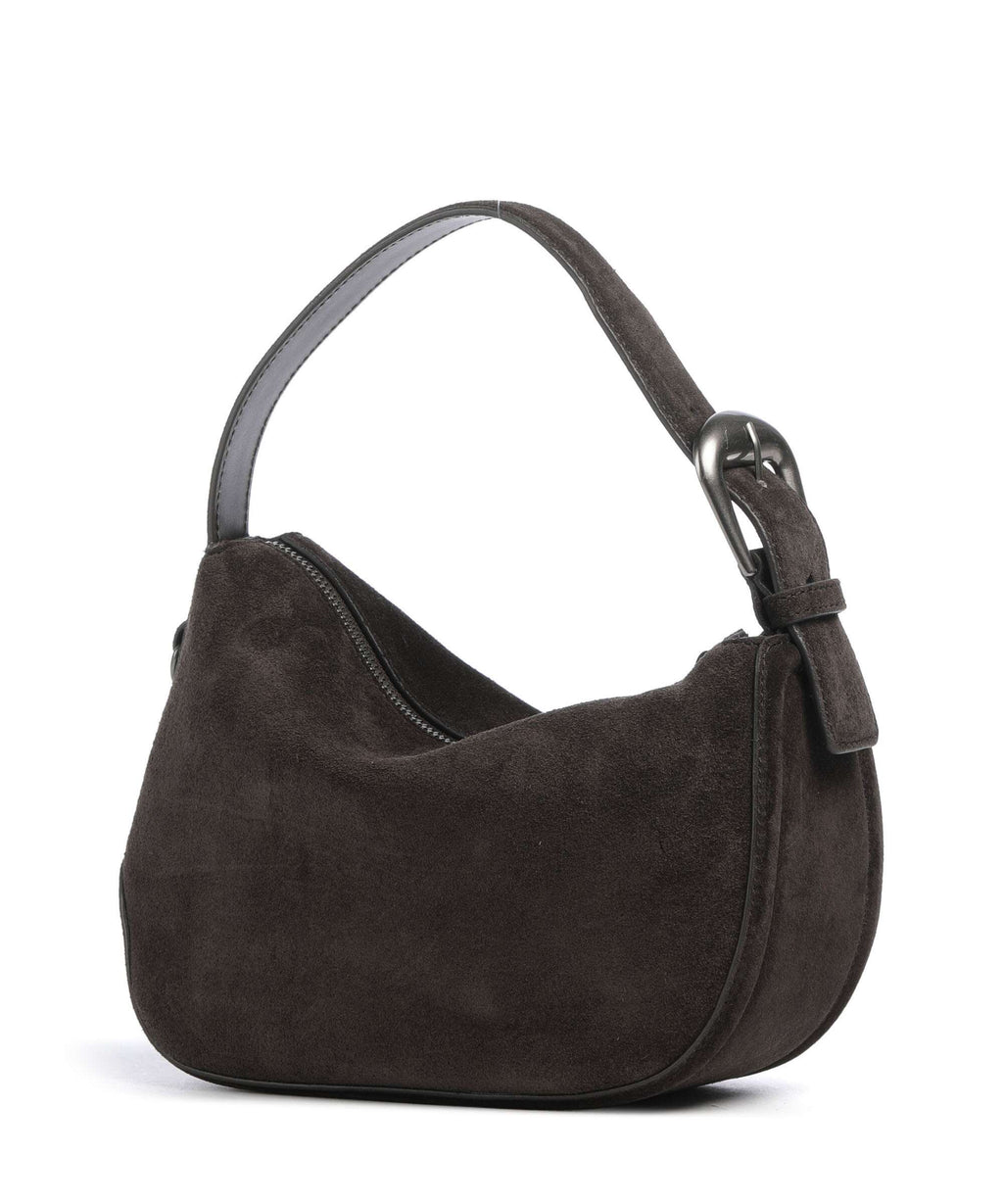 Liebeskind Ines Suede S Crossbody bag deep soil