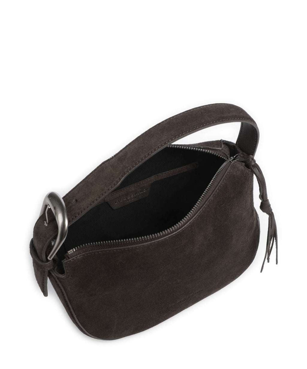 Liebeskind Ines Suede S Crossbody bag deep soil