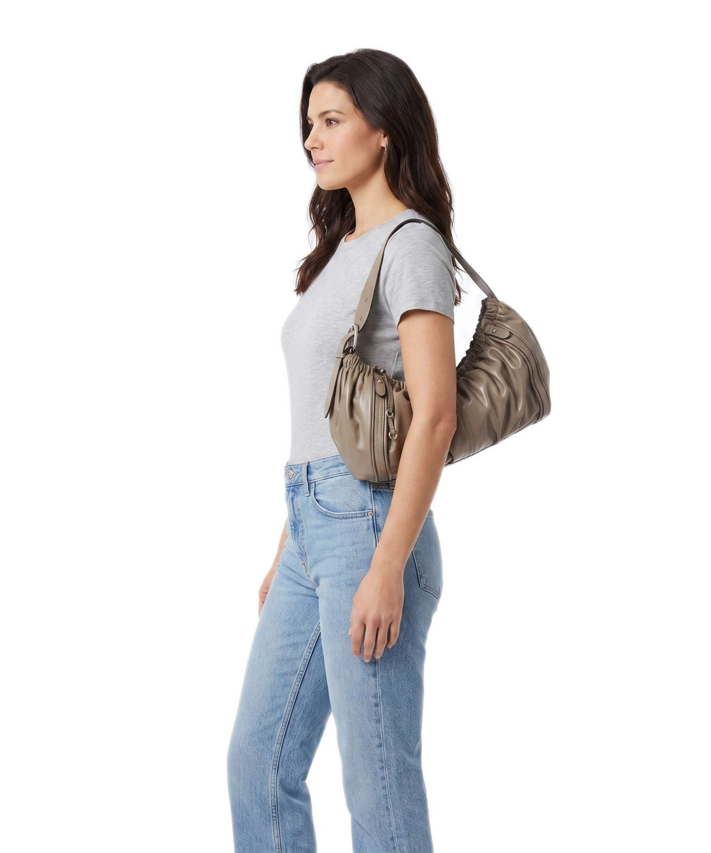 Liebeskind Faye Vintage Goat L Hobo bag neutral grey