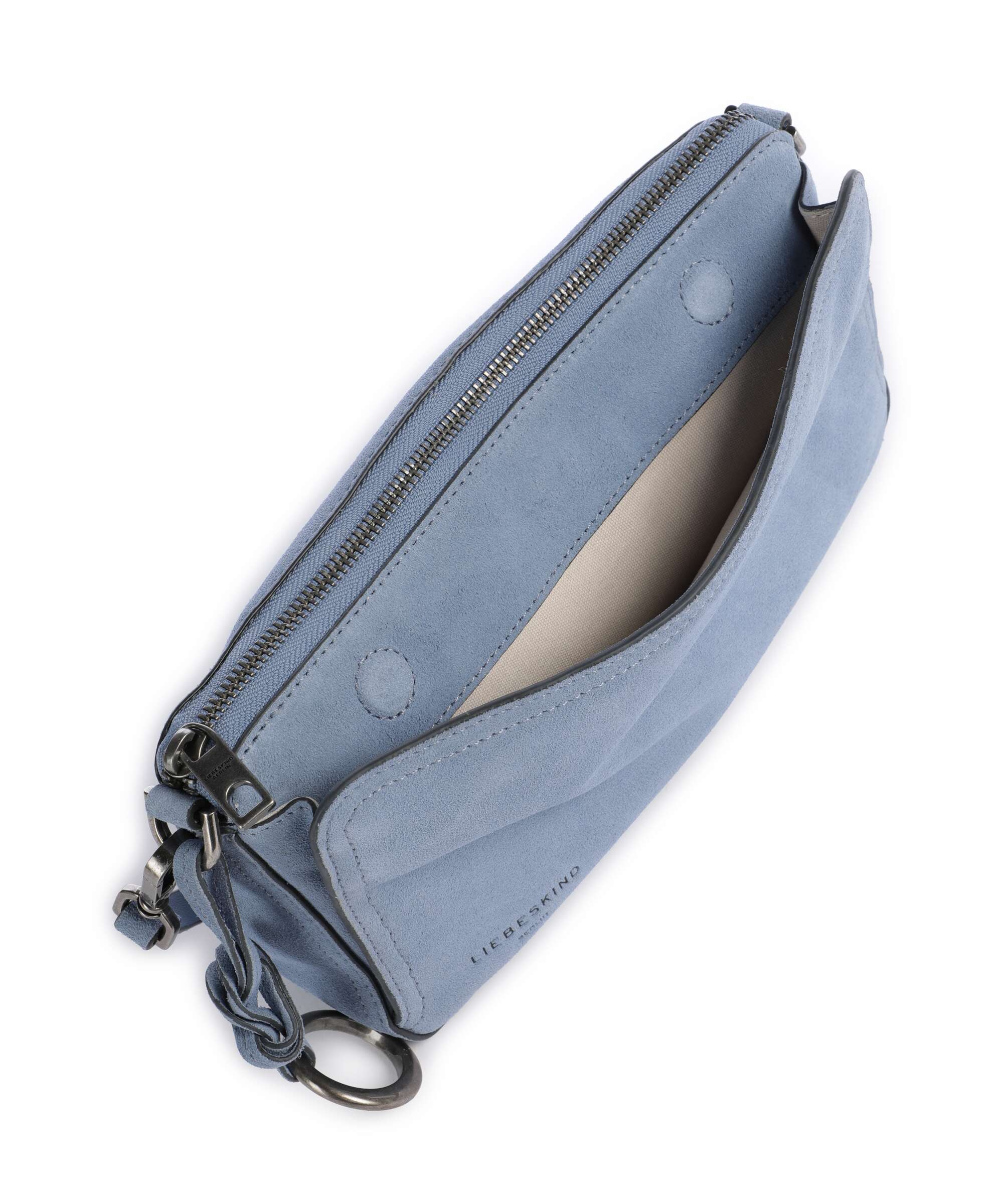 Liebeskind Clarice II Hydro Suede M Crossbody bag flower blue