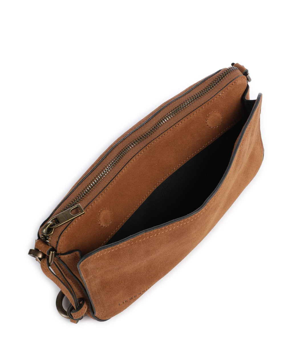 Liebeskind Clarice II Hydro Suede M Crossbody bag brown