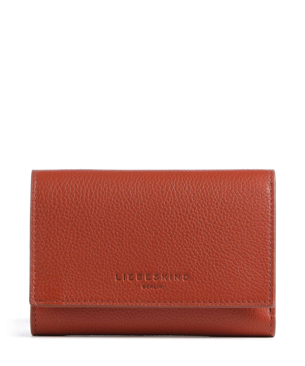 Liebeskind Linn Small Pebble M Wallet red rock