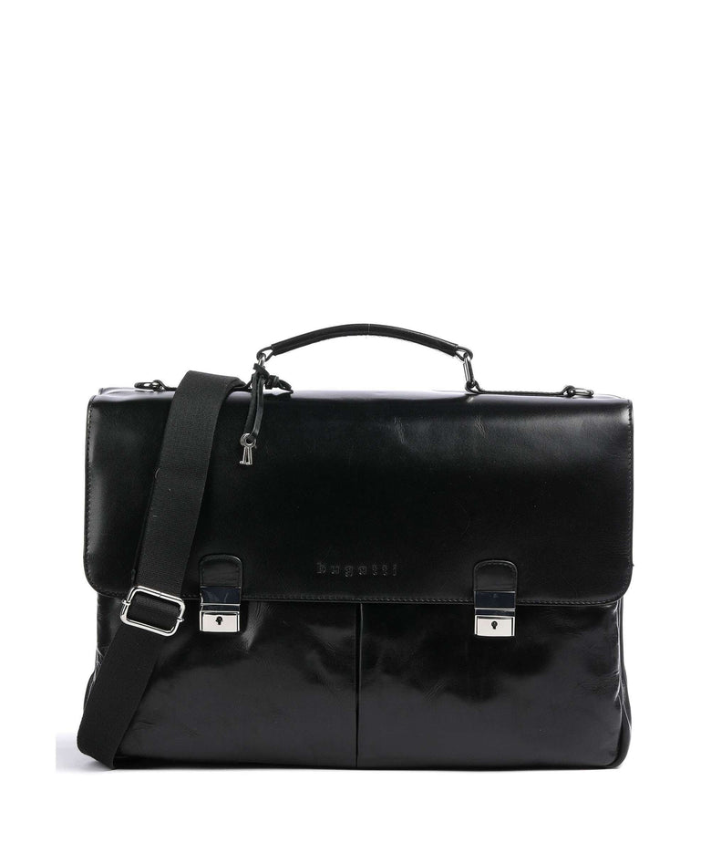 Bugatti Romano Briefcase schwarz