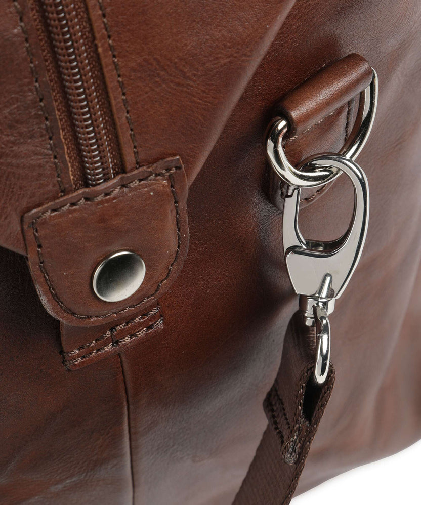 Bugatti Toskana Weekend bag cognac