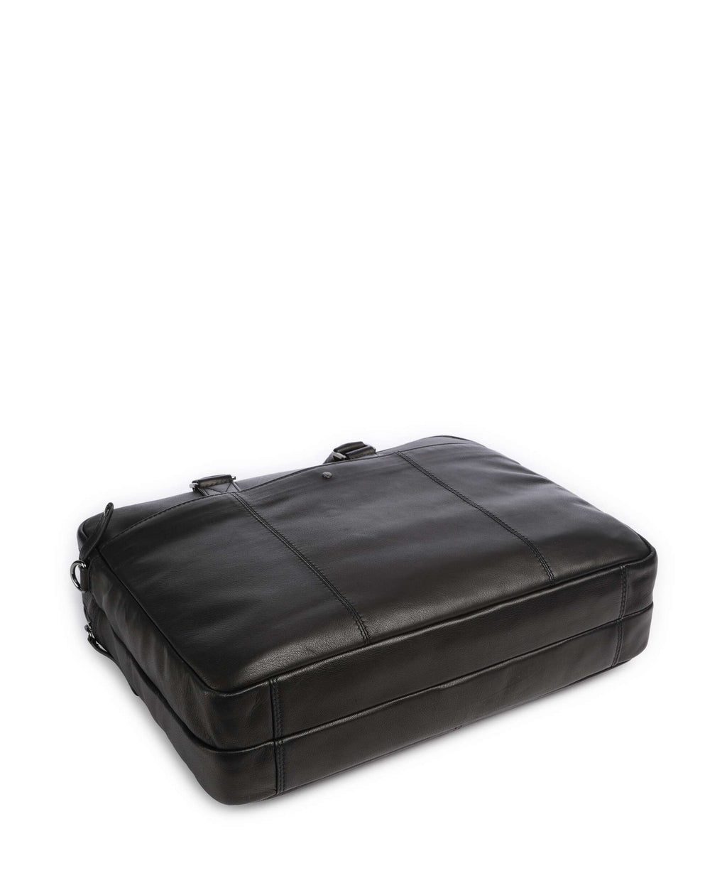 Bugatti Black Magic Briefcase schwarz