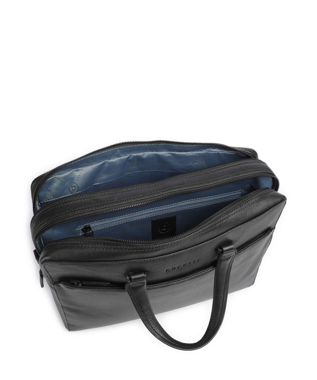 Bugatti Black Briefcase schwarz