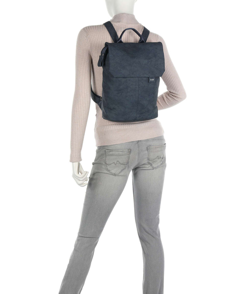 Zwei Mademoiselle.M MR13 Backpack nubuk blue