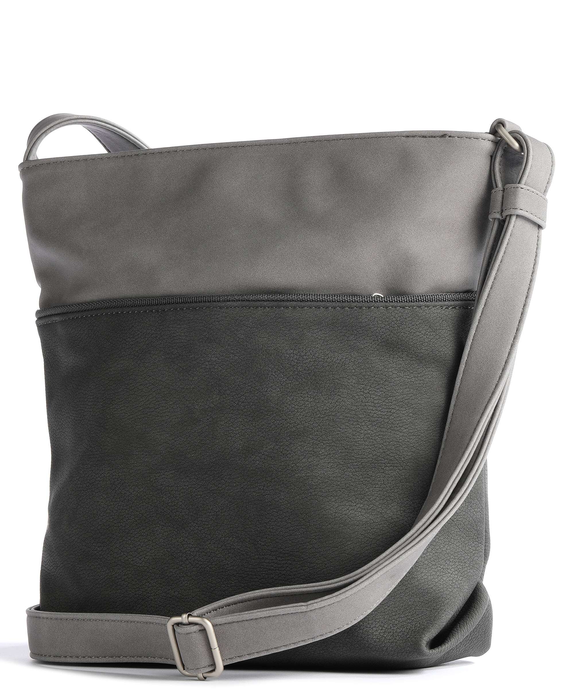 Zwei Jana J10 Shoulder bag nubuk stone