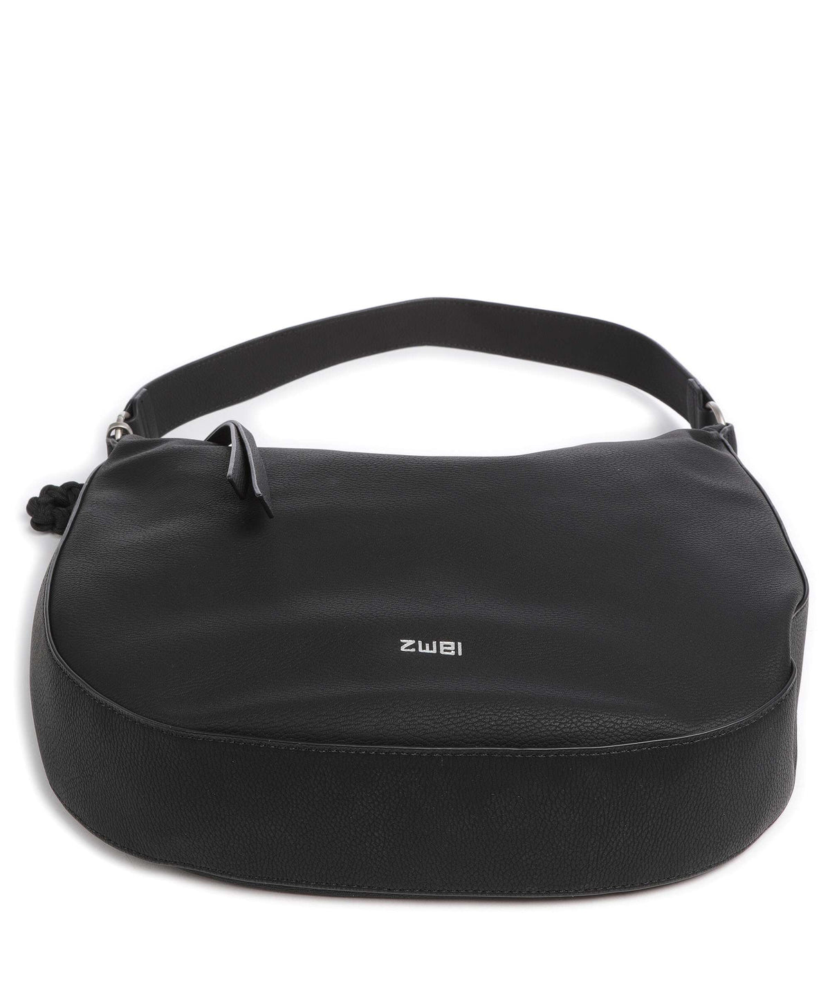 Zwei Yuna YU110 Hobo bag nubuk black