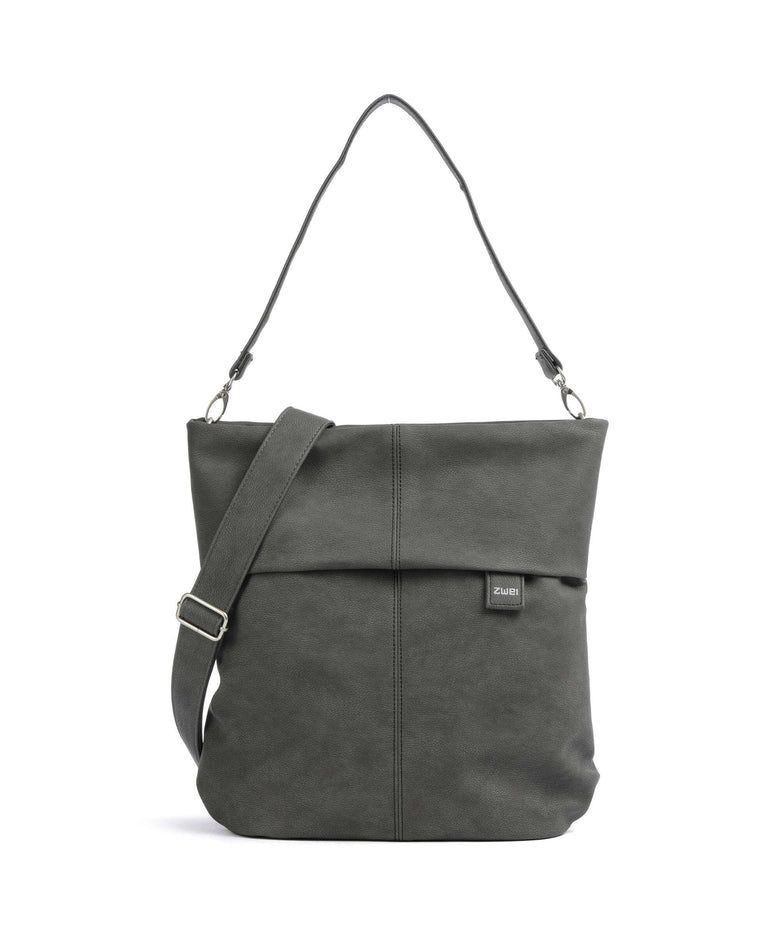 Zwei Mademoiselle M140 Hobo bag nubuk stone