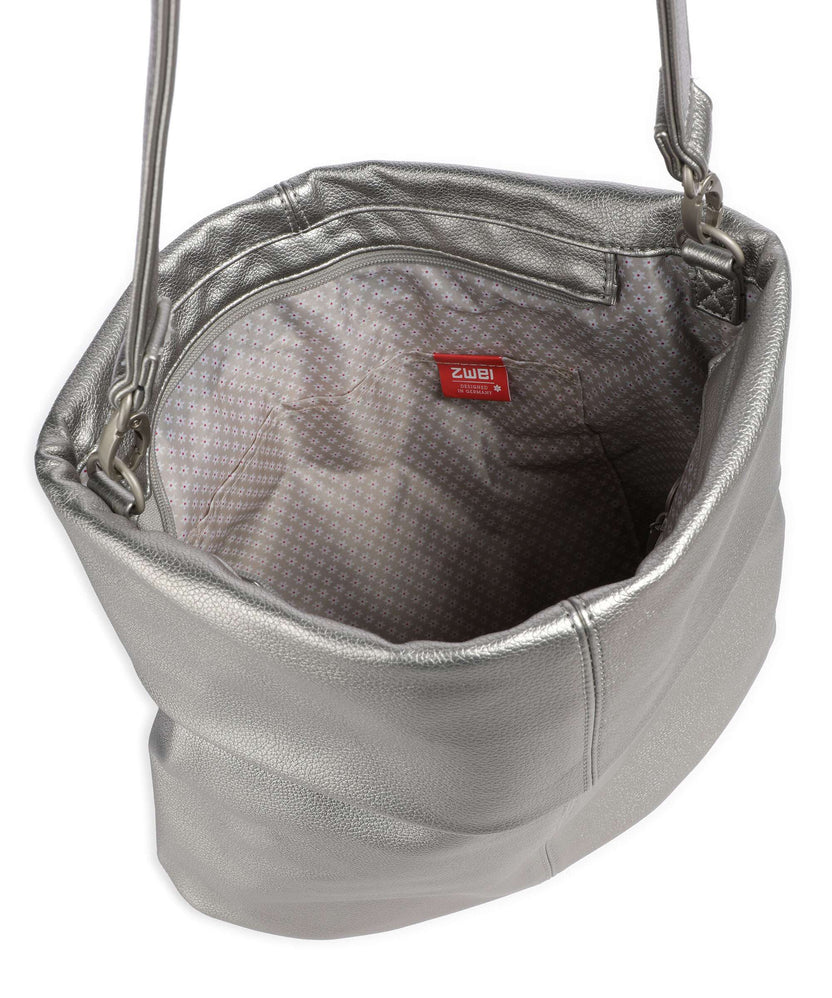 Zwei Mademoiselle.M M12 Hobo bag silver