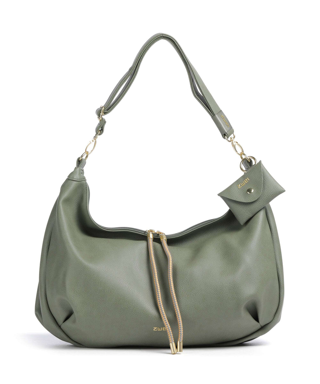 Zwei Lola LO140 Hobo bag eucalyptus