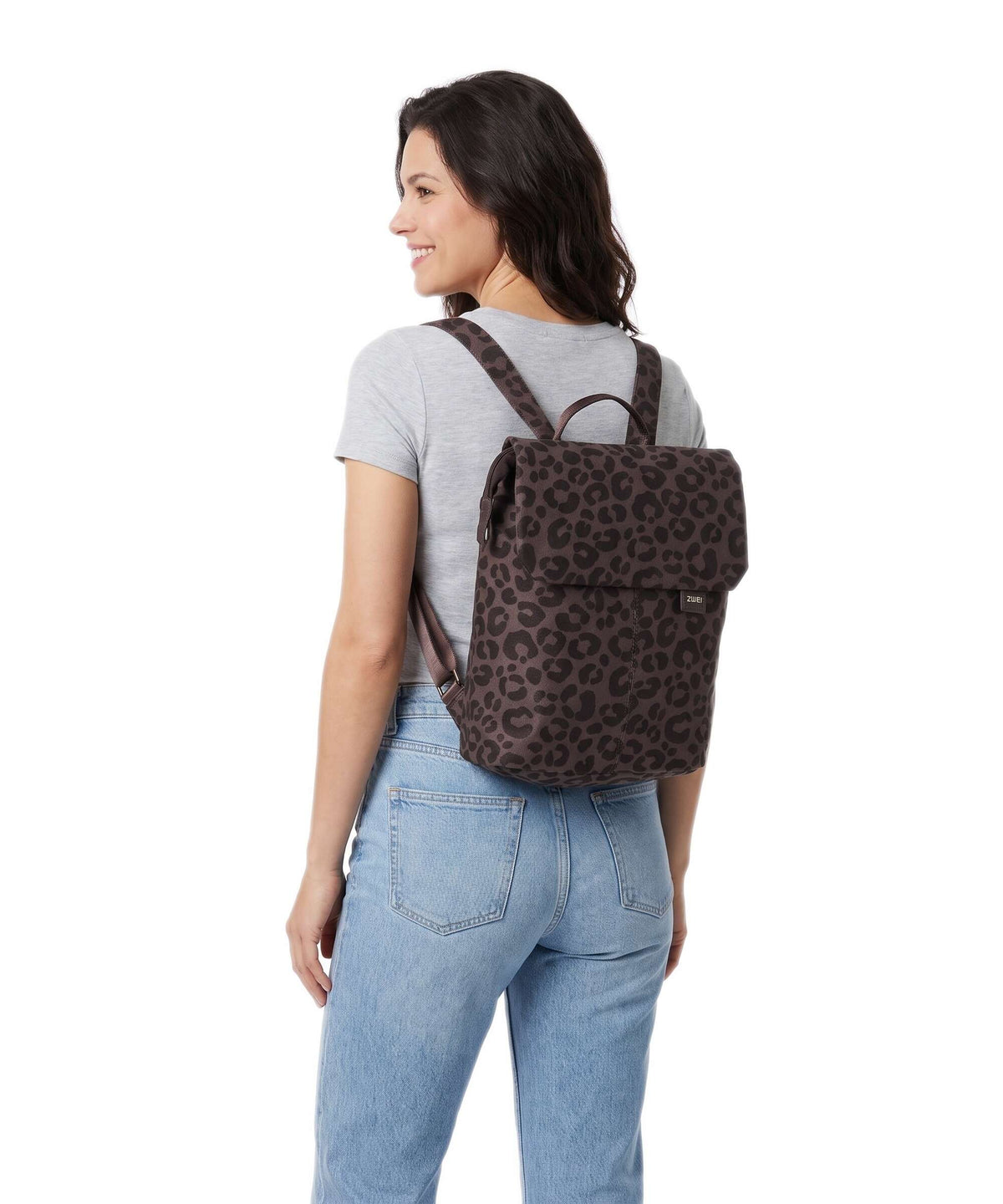 Zwei Mademoiselle.M MR13 Backpack leo/brown