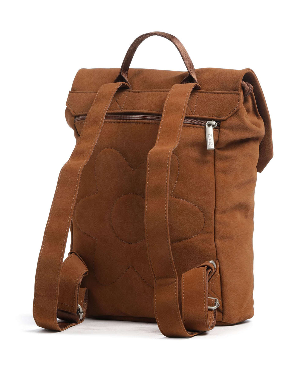 Zwei Mademoiselle.M MR13 Backpack nubuk/cognac