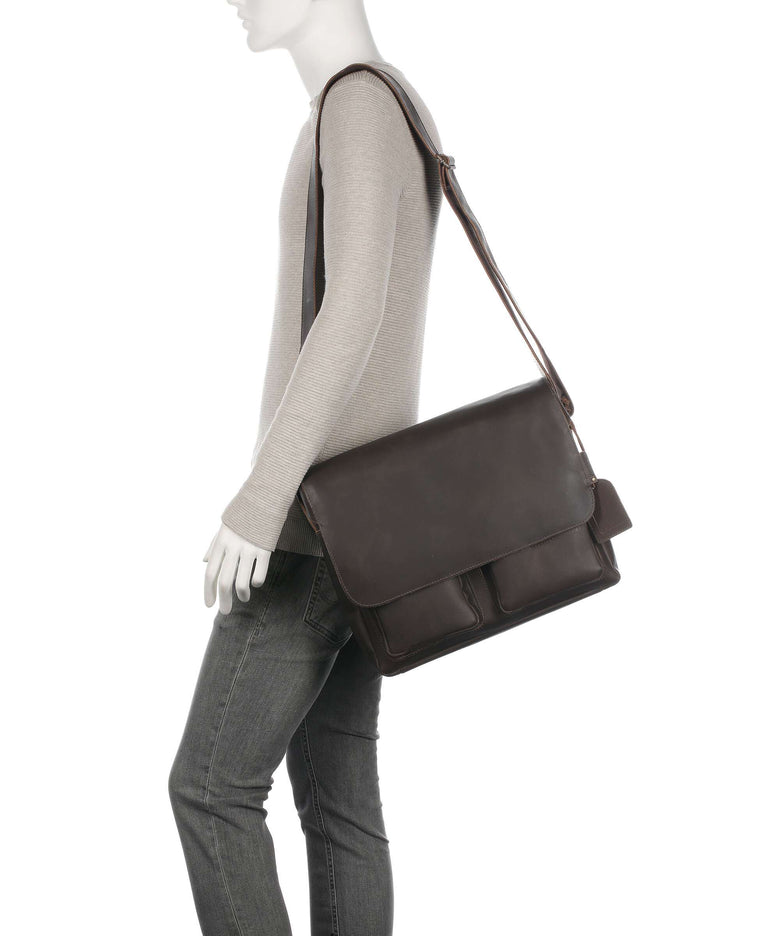 Aunts & Uncles Hunter Nick Briefcase vintage brown