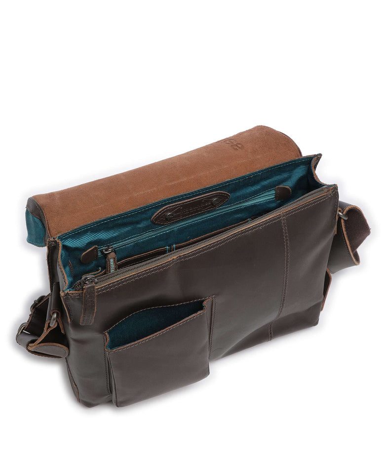 Aunts & Uncles Hunter Judd Messenger bag vintage brown