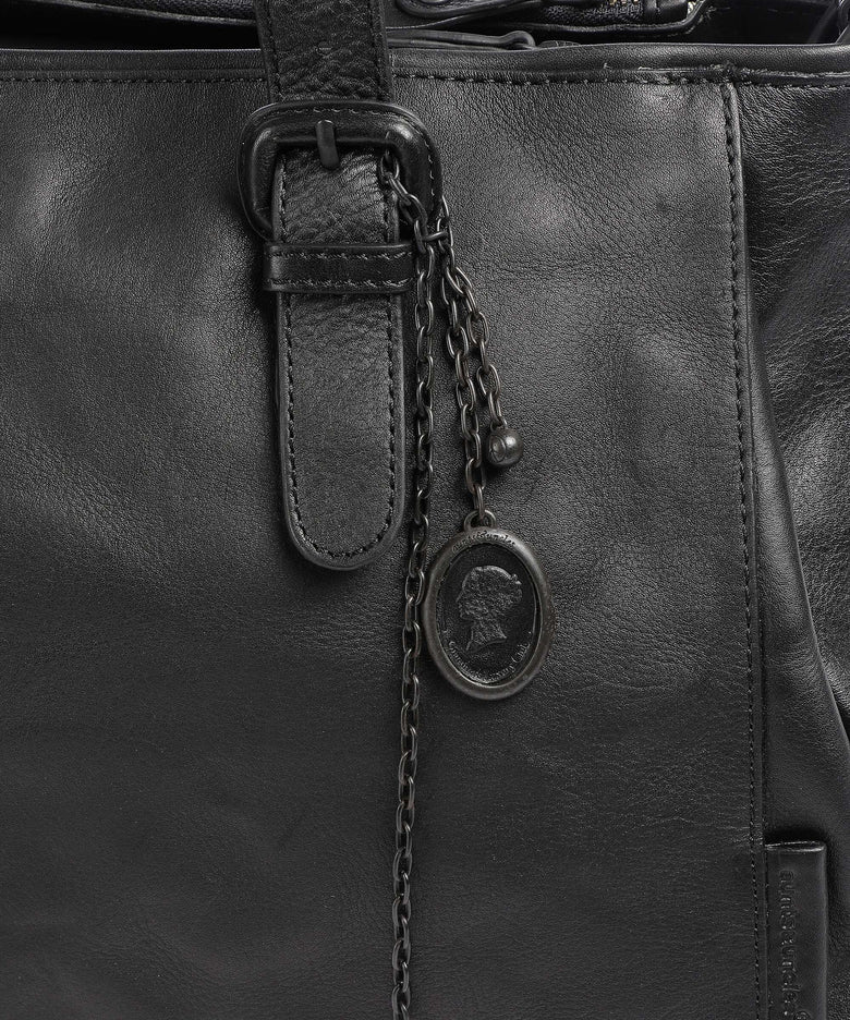 Aunts & Uncles Grandma's Luxury Club Mrs. Shortbread Tote bag black smoke