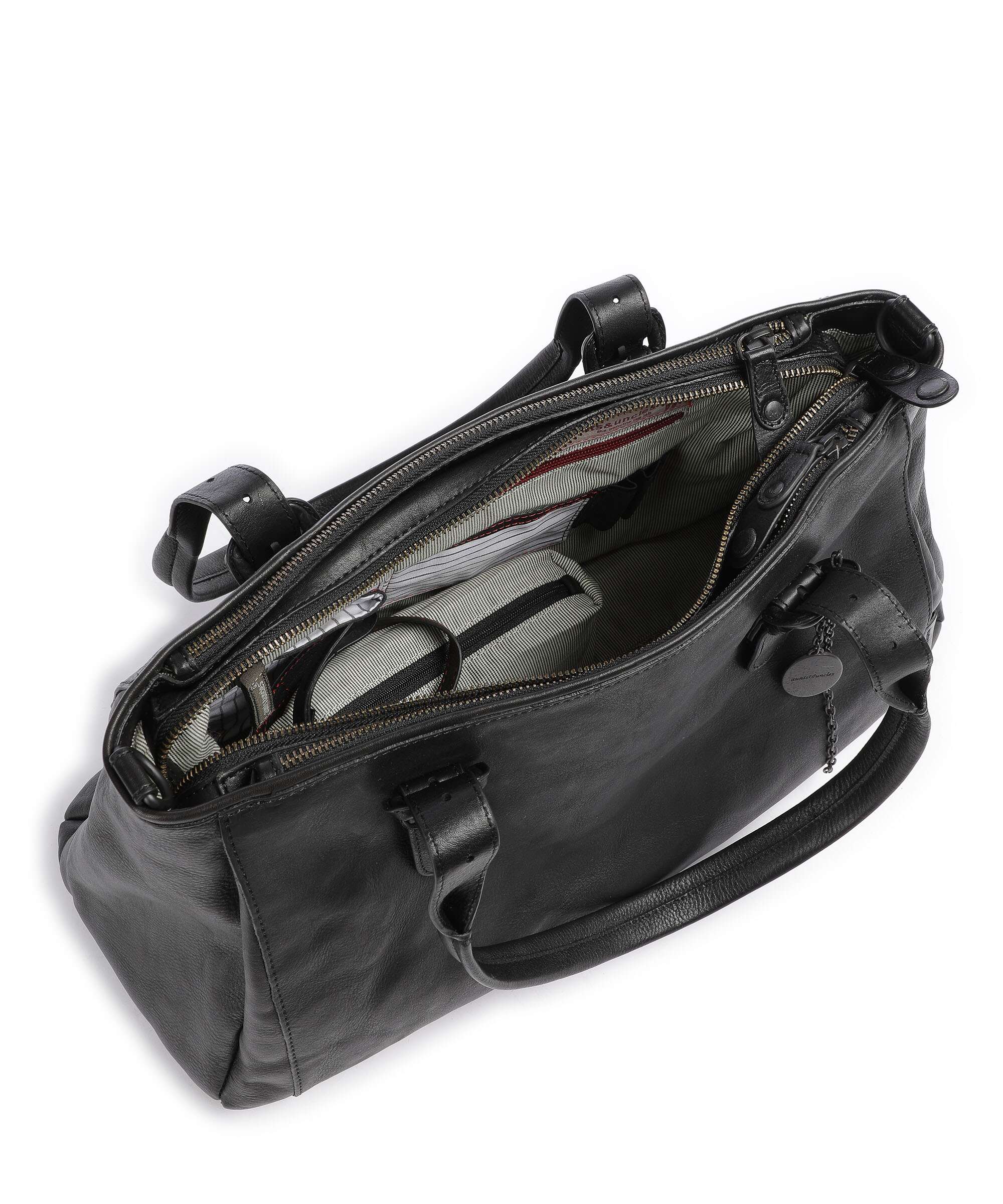 Aunts & Uncles Grandma's Luxury Club Mrs. Shortbread Tote bag black smoke