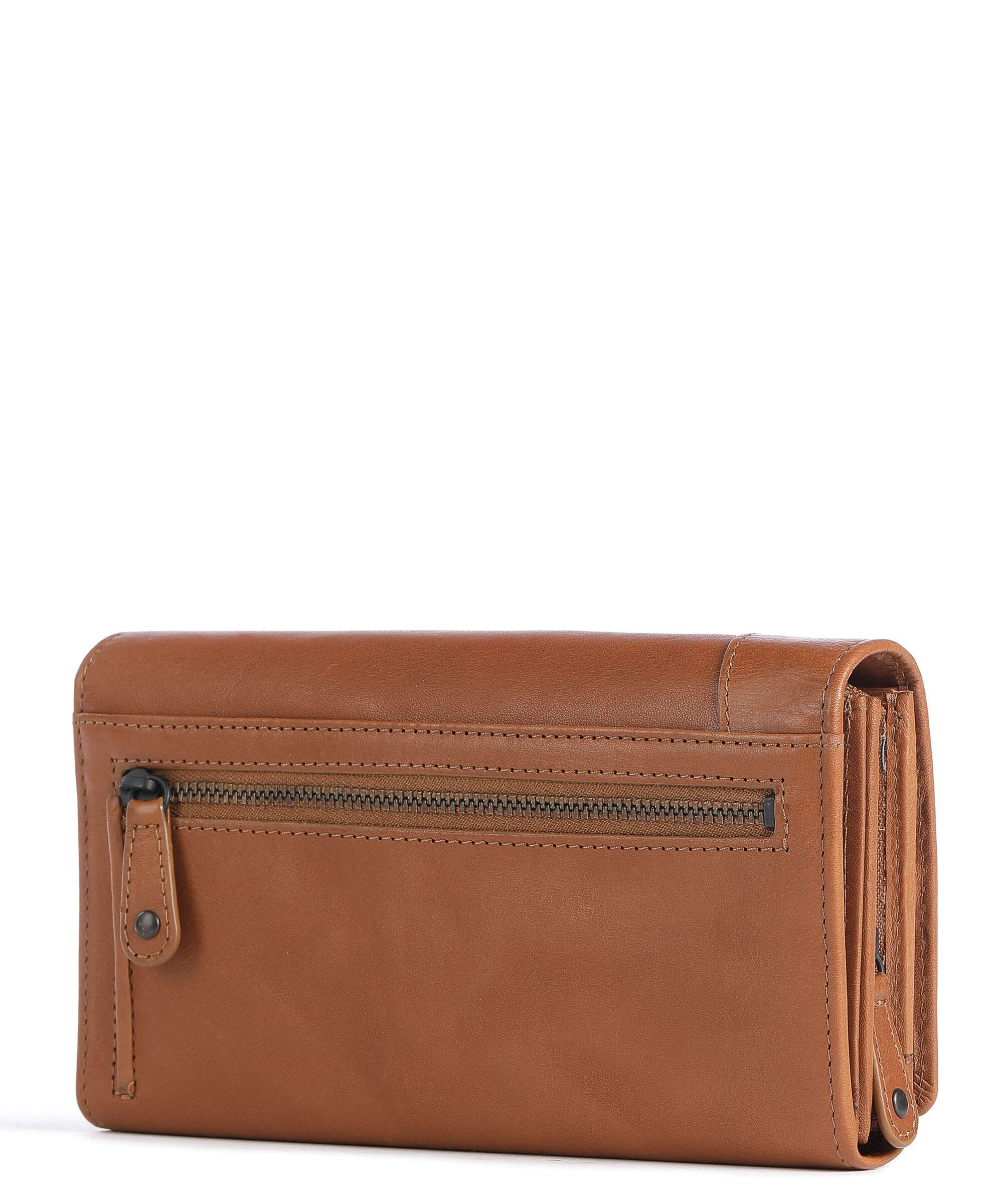 Aunts & Uncles Grandma's Luxury Club Hazel RFID Wallet caramel