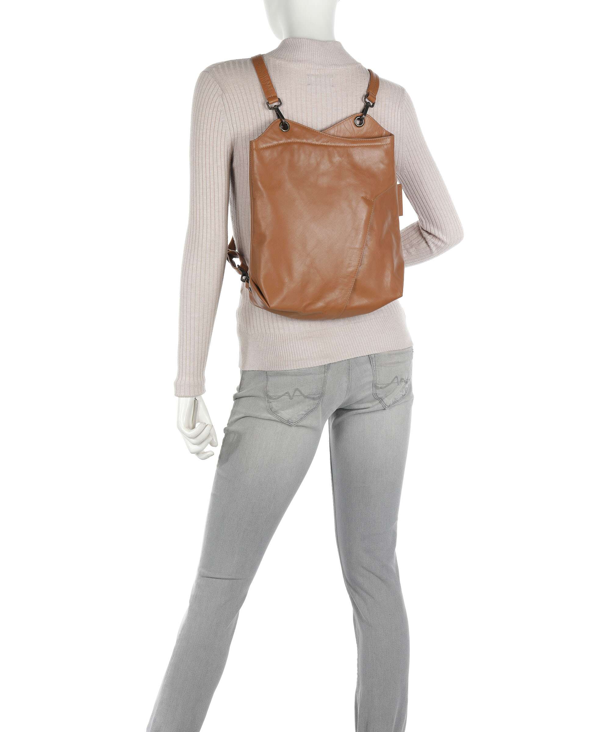 Aunts & Uncles Jamie's Orchard Bramble Backpack bag cognac