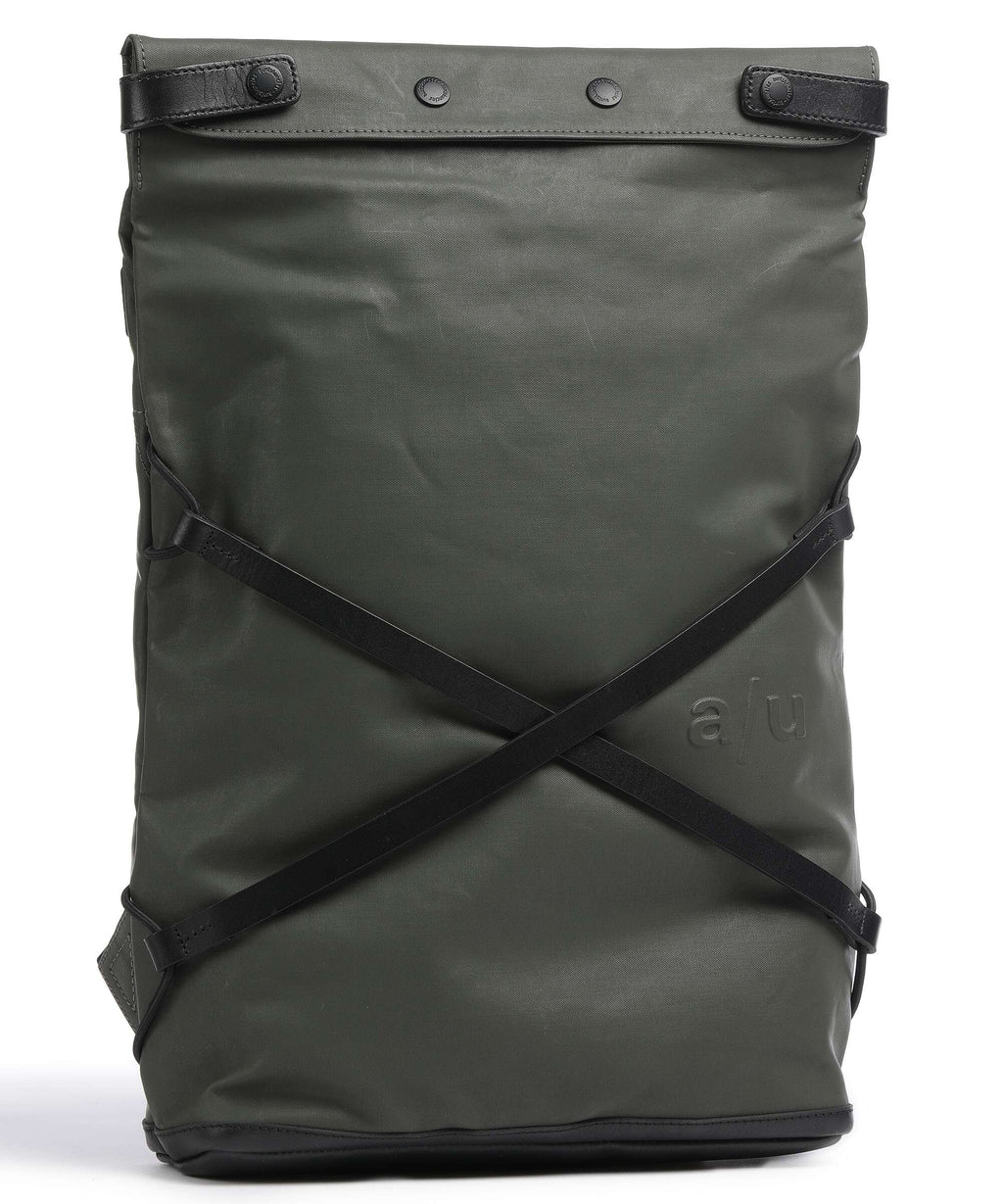 Aunts & Uncles Japan Yokohama Rolltop backpack loden