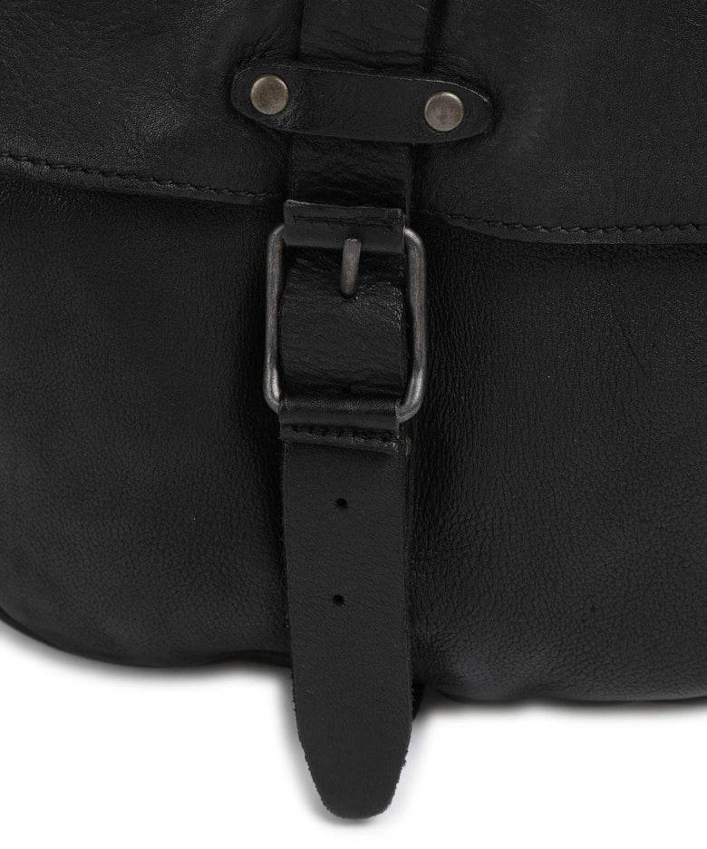 Aunts & Uncles Barbershop Goatee Crossbody bag charcoal black