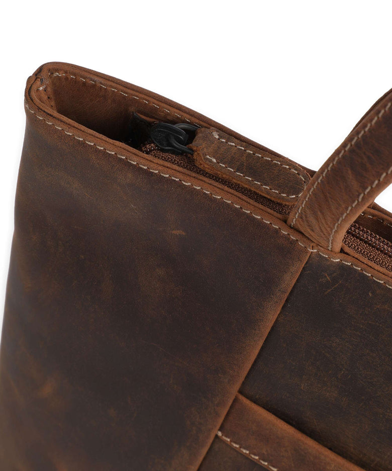 Jack Kinsky Baltimore 18 Tote bag cognac 