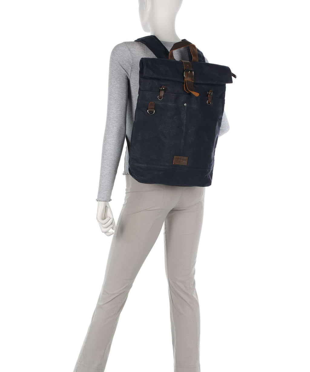 Jack Kinsky Dakar 1 Rolltop backpack navy