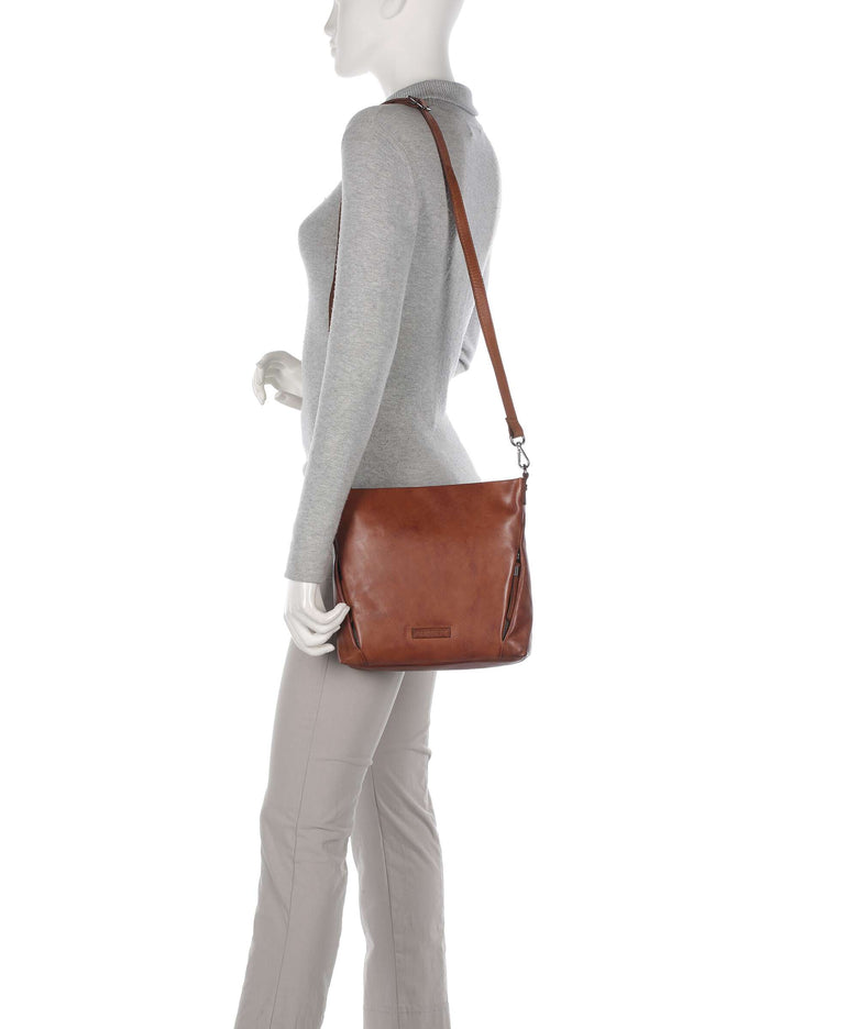 Jack Kinsky Nelson 2 Crossbody bag cognac