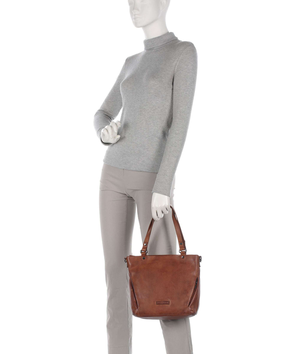 Jack Kinsky Nelson 3 Handbag cognac